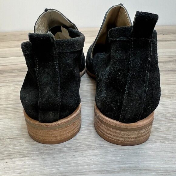 Bird of Flight Riley Ankle Shoes Women's Size 8 Suede Leather Slip On Bootie - Picture 4 of 14